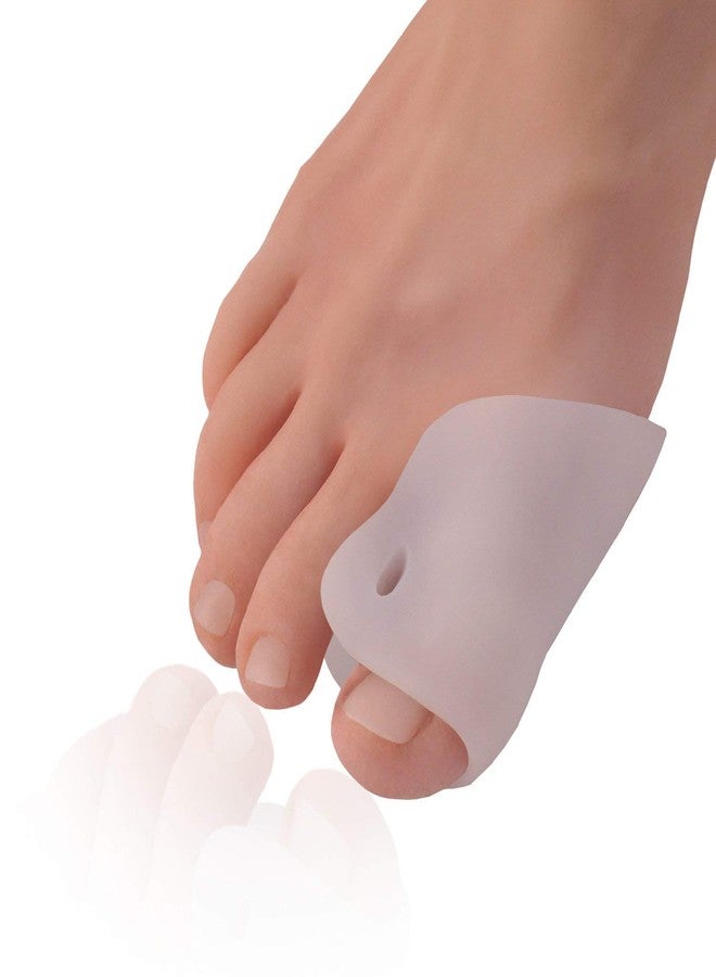 Dr. Frederick's Original Covered Toe Spacers - Gel Shields - 4 Pieces - Bunion Pain Relief - Image 1